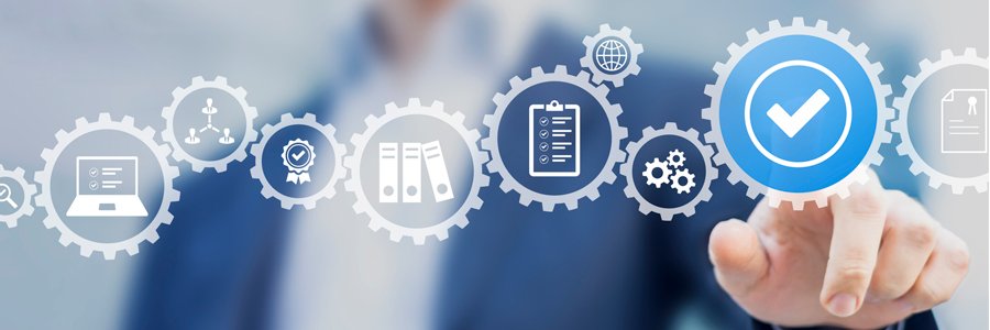 Procurement Procurement Management -cogs with icons