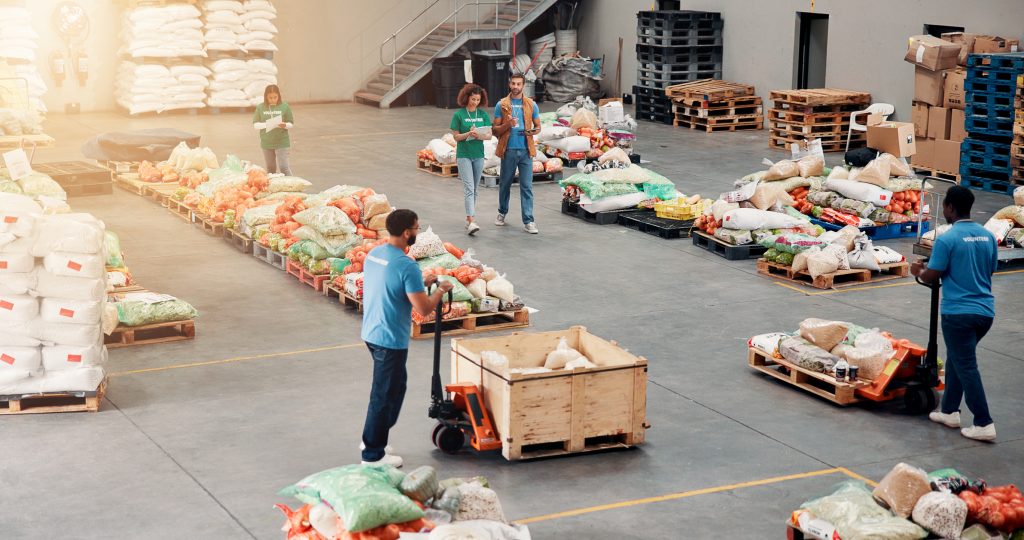 Warehouse used by a Charity